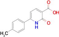 6-(4-methylphenyl)-2-oxo-1,2-dihydropyridine-3-carboxylic acid