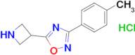 5-(Azetidin-3-yl)-3-(p-tolyl)-1,2,4-oxadiazole hydrochloride