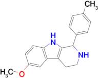 6-Methoxy-1-(p-tolyl)-2,3,4,9-tetrahydro-1h-pyrido[3,4-b]indole