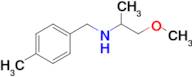 1-Methoxy-N-(4-methylbenzyl)propan-2-amine