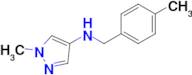 1-Methyl-N-(4-methylbenzyl)-1h-pyrazol-4-amine