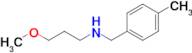 3-Methoxy-N-(4-methylbenzyl)propan-1-amine