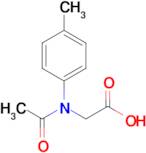 n-Acetyl-N-(p-tolyl)glycine