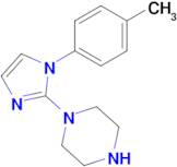 1-(1-(P-tolyl)-1h-imidazol-2-yl)piperazine