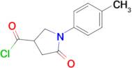 5-Oxo-1-(p-tolyl)pyrrolidine-3-carbonyl chloride