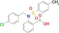 2-((n-(4-Chlorobenzyl)-4-methylphenyl)sulfonamido)benzoic acid