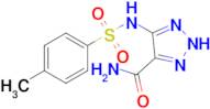 5-(4-methylbenzenesulfonamido)-2H-1,2,3-triazole-4-carboxamide