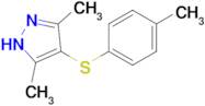 3,5-Dimethyl-4-(p-tolylthio)-1h-pyrazole