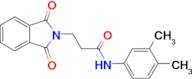 n-(3,4-Dimethylphenyl)-3-(1,3-dioxoisoindolin-2-yl)propanamide