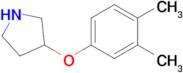 3-(3,4-Dimethylphenoxy)pyrrolidine