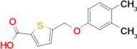 5-((3,4-Dimethylphenoxy)methyl)thiophene-2-carboxylic acid