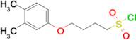 4-(3,4-Dimethylphenoxy)butane-1-sulfonyl chloride