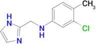 n-((1h-Imidazol-2-yl)methyl)-3-chloro-4-methylaniline