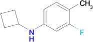 n-Cyclobutyl-3-fluoro-4-methylaniline