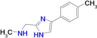 methyl({[4-(4-methylphenyl)-1H-imidazol-2-yl]methyl})amine