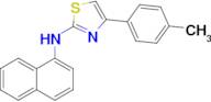 n-(Naphthalen-1-yl)-4-(p-tolyl)thiazol-2-amine