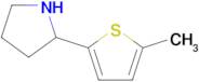 2-(5-Methylthiophen-2-yl)pyrrolidine