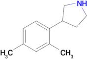 3-(2,4-Dimethylphenyl)pyrrolidine