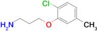 3-(2-Chloro-5-methylphenoxy)propan-1-amine