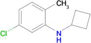 5-Chloro-N-cyclobutyl-2-methylaniline