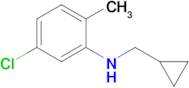 5-Chloro-N-(cyclopropylmethyl)-2-methylaniline