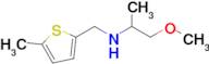 1-Methoxy-N-((5-methylthiophen-2-yl)methyl)propan-2-amine