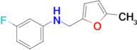 3-Fluoro-N-((5-methylfuran-2-yl)methyl)aniline