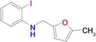 2-Iodo-N-((5-methylfuran-2-yl)methyl)aniline