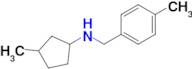 3-Methyl-N-(4-methylbenzyl)cyclopentan-1-amine