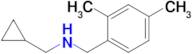 1-Cyclopropyl-N-(2,4-dimethylbenzyl)methanamine