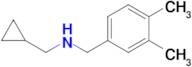 1-Cyclopropyl-N-(3,4-dimethylbenzyl)methanamine