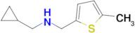 1-Cyclopropyl-N-((5-methylthiophen-2-yl)methyl)methanamine