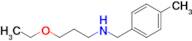 3-Ethoxy-N-(4-methylbenzyl)propan-1-amine