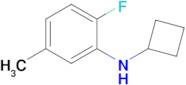 n-Cyclobutyl-2-fluoro-5-methylaniline