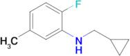 n-(Cyclopropylmethyl)-2-fluoro-5-methylaniline