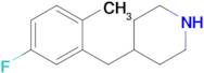 4-(5-Fluoro-2-methylbenzyl)piperidine