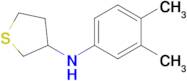 n-(3,4-Dimethylphenyl)tetrahydrothiophen-3-amine