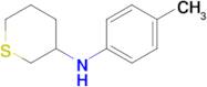 n-(P-tolyl)tetrahydro-2h-thiopyran-3-amine