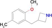 3-(2-Methoxy-5-methylbenzyl)azetidine