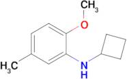 n-Cyclobutyl-2-methoxy-5-methylaniline