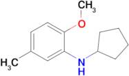 n-Cyclopentyl-2-methoxy-5-methylaniline