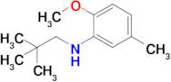 2-Methoxy-5-methyl-N-neopentylaniline