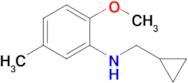 N-(Cyclopropylmethyl)-2-methoxy-5-methylaniline