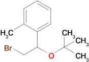 1-(2-Bromo-1-(tert-butoxy)ethyl)-2-methylbenzene