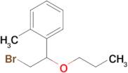 1-(2-Bromo-1-propoxyethyl)-2-methylbenzene