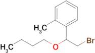 1-(2-Bromo-1-butoxyethyl)-2-methylbenzene