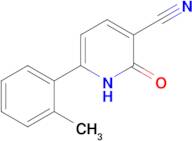 6-(2-methylphenyl)-2-oxo-1,2-dihydropyridine-3-carbonitrile