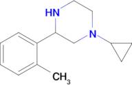1-Cyclopropyl-3-(o-tolyl)piperazine
