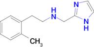 n-((1h-Imidazol-2-yl)methyl)-2-(o-tolyl)ethan-1-amine