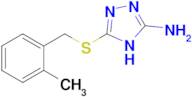 5-{[(2-methylphenyl)methyl]sulfanyl}-4H-1,2,4-triazol-3-amine